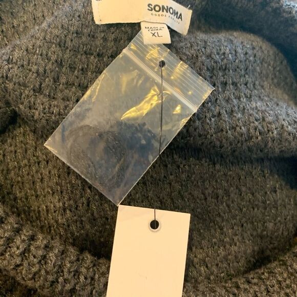 Sonoma Charcoal Color Cowl Tunic - Picture 6 of 9